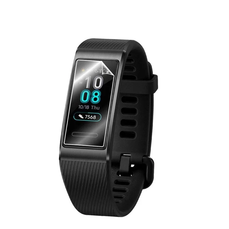 Мягкая прозрачная защитная пленка из ТПУ для смарт-часов Huawei Band 3 Pro 5 шт. |