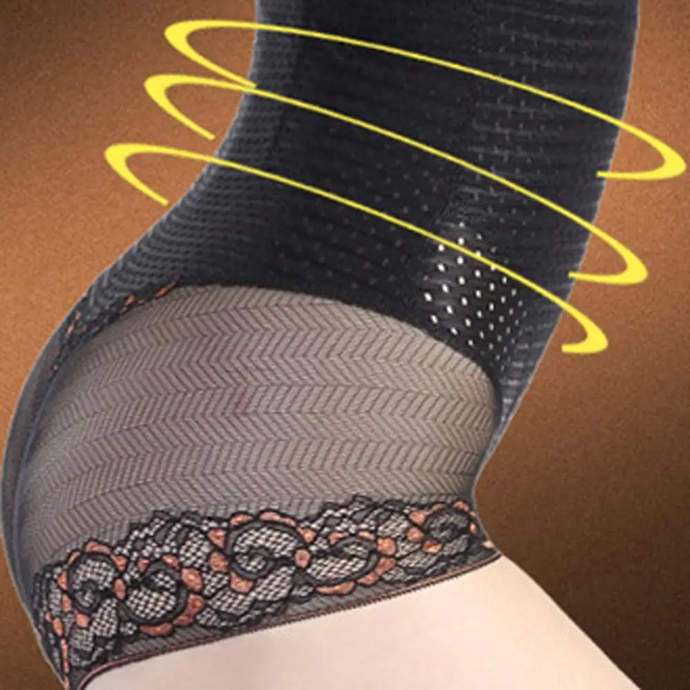 

New Fashion Women High Waist Breathe Underpants Briefs Panties Body Keepsake Shaper Control Slim Lace Body Shaping Pants Big Siz