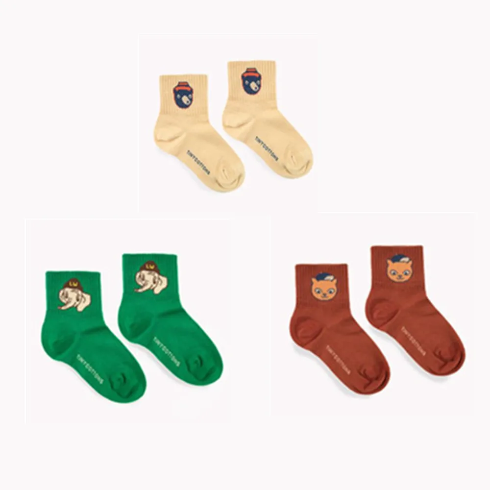 

2019 Autumn and Winter TC New Children's Clothing Girls Female Baby Children's Knitted Animal Stockings baby stockings