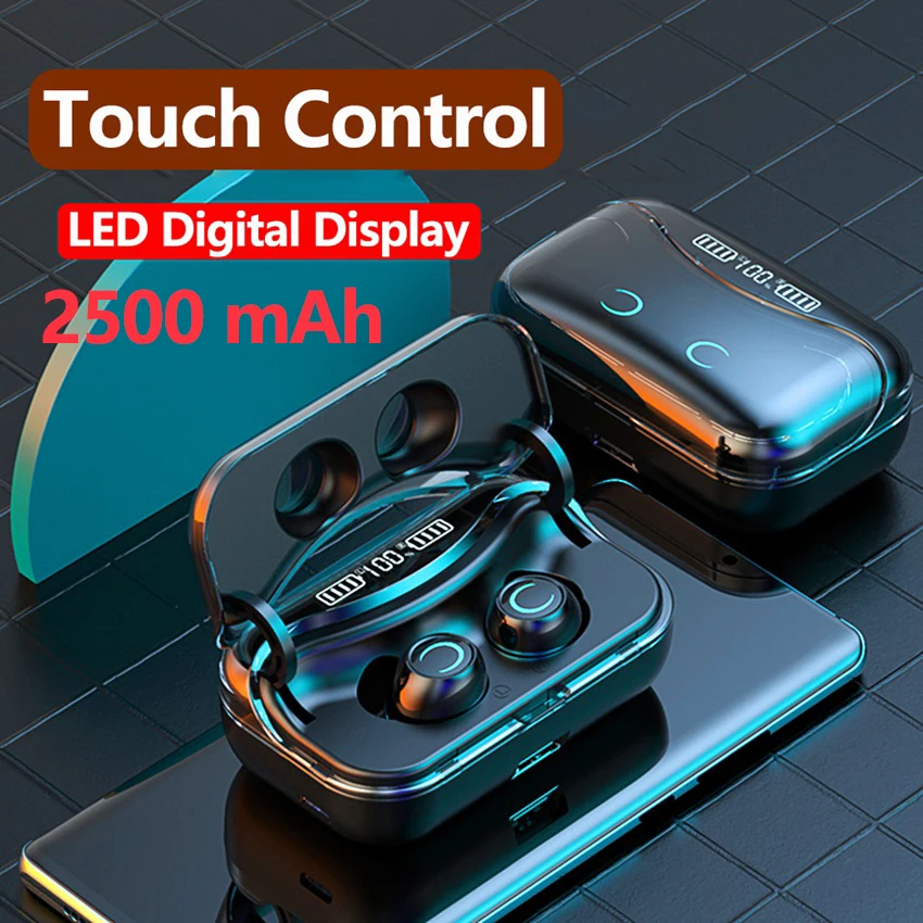 New Earphone Wireless Bluetooth Headphone TWS Can Charging For Phone 5 0 In Ear True Wireless Earbuds Headset For iPhone Xiaomi