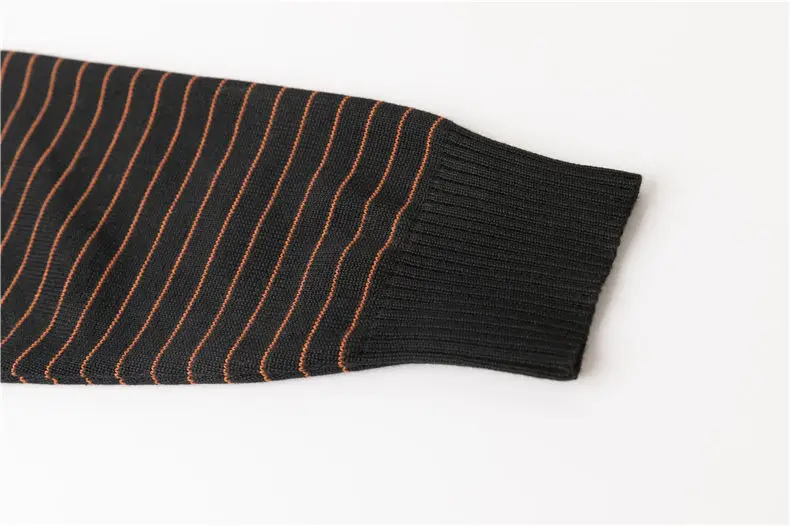 MuLS Brand Sweaters Men Pullovers Male 2019 Autumn New Round Neck Striped Sweater Jumpers Winter Spring O-Neck Cotton Knitwear 05