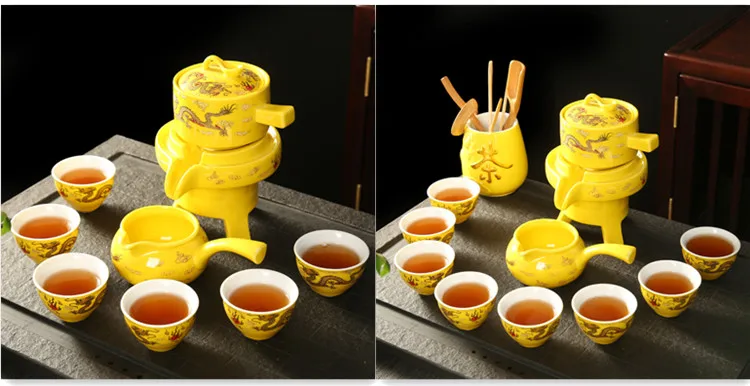 8 Pcs Ceramic Travel Tea Sets Chinese Portable Ceramic Bone China Teaset Gaiwan Teacup Porcelain Tea Cup The Kung Fu Teapot Set