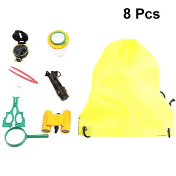

1 Set of Educational Toys Insect Catch Kit Microscope Viewer Magnifier Biology Science Observer for Kids Children Random Color