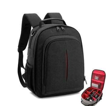 

Universal for Canon for Nikon DSLR Camera Tripod Lens Flash Camera Bag Water-resistant Shockproof Shoulder Carry Travel Backpack