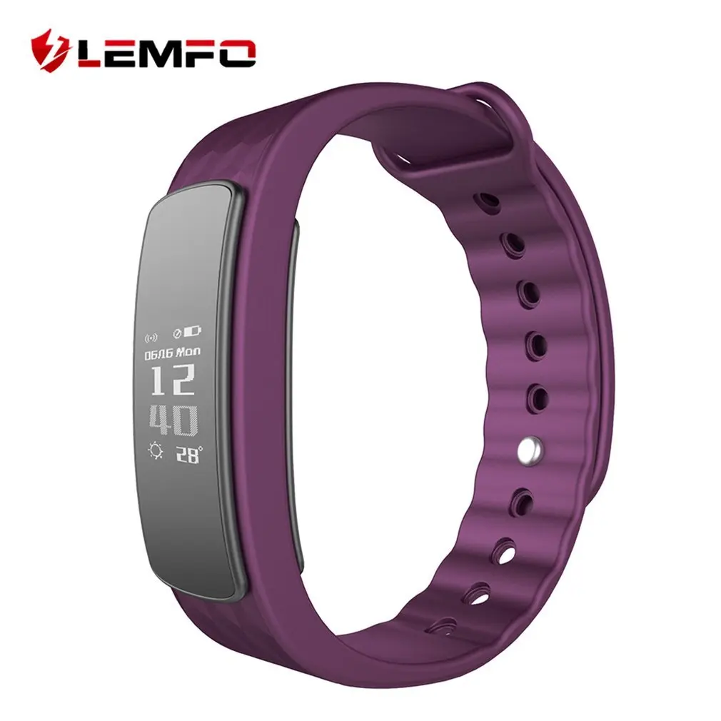 LEMFO I3 HR Smart Wristband 0.96 Inch Screen Heart Rate Monitor Fitness Tracker Call ID Remind Adult Smart Health Bracelet
LEMFO I3 HR Smart Wristband 0.96 Inch Screen Heart Rate Monitor Fitness Tracker Call ID Remind Adult Smart Health Bracelet
