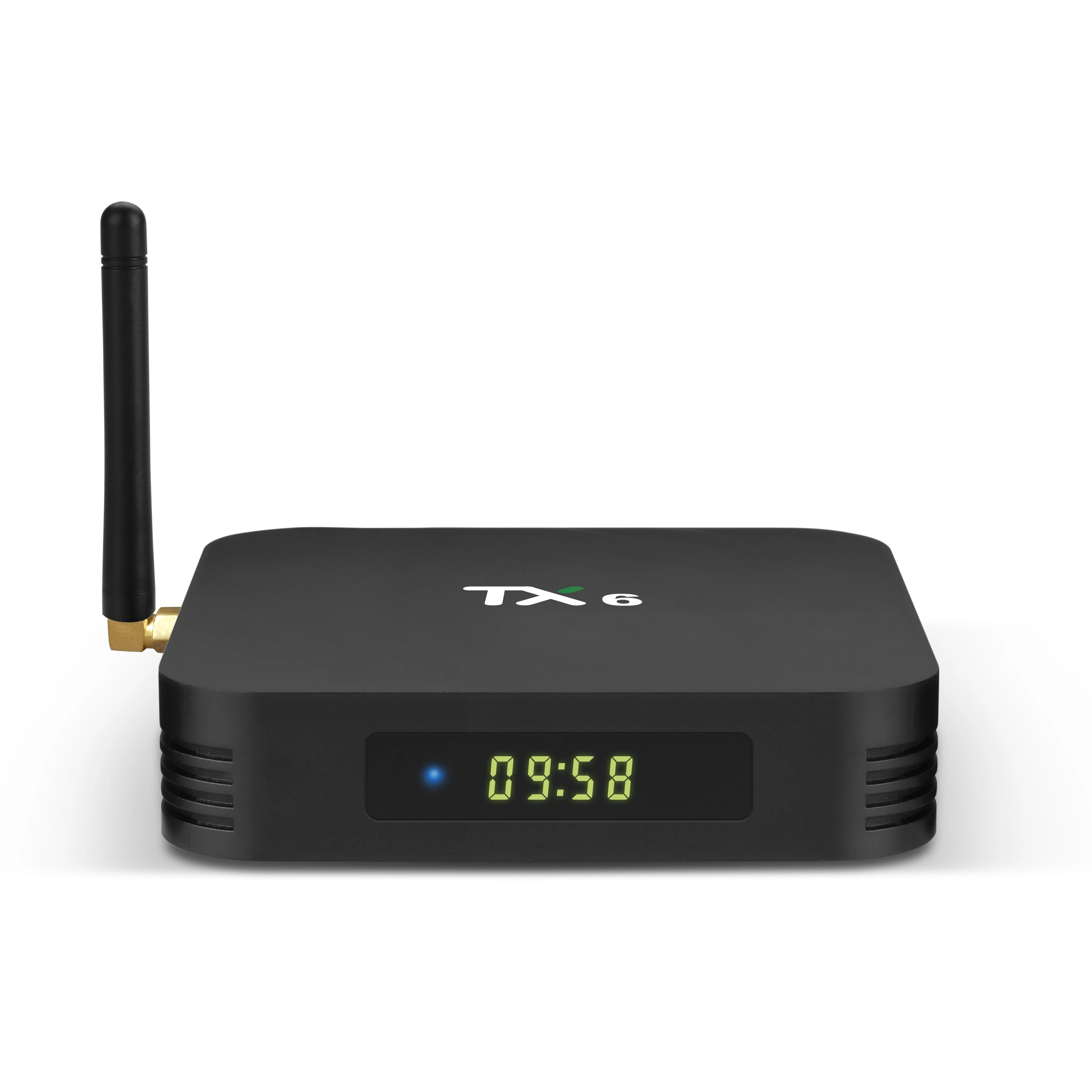 Лидер продаж TX6 Android 9,0 ТВ приставка Allwinner H6 4G/64G двойной Wifi BT5.0 приставка 1 год Procaja IP tv Франция Арабский испанский IP tv