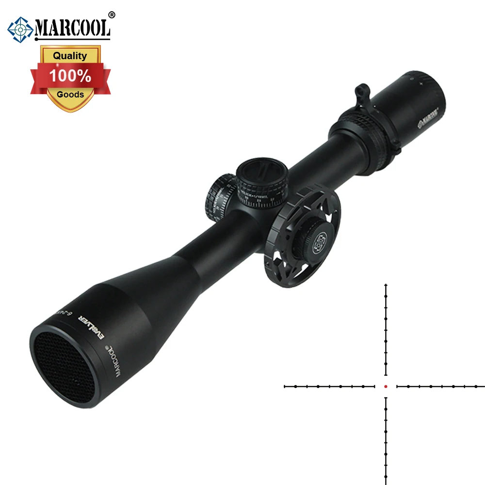 

MARCOOL 6-24x50 SFIR FFP First Focal Plane Hunting Riflescope Optical Sight Collimator Scope