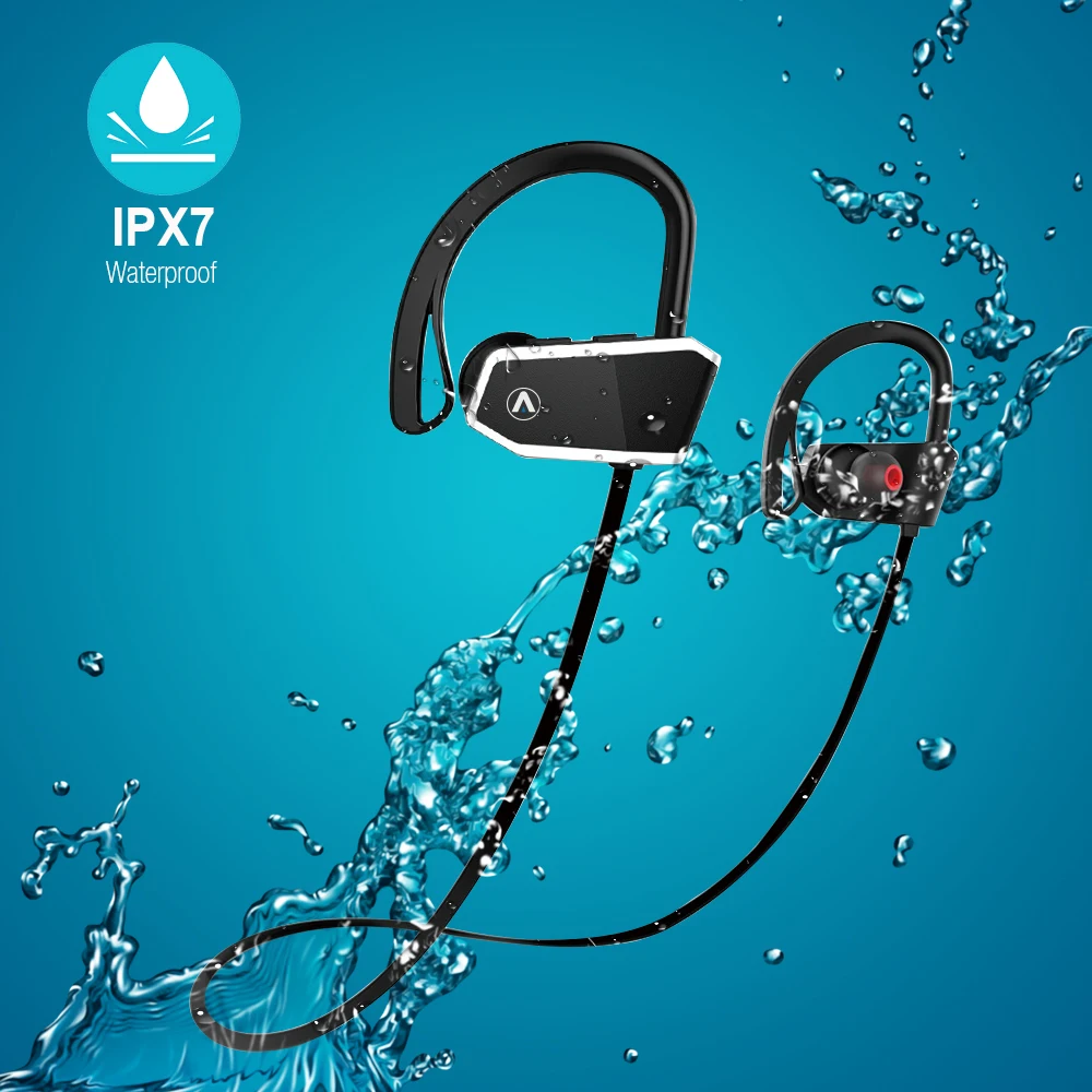 

Wireless Headphones Sport Bluetooth Headset Waterproof Earphone Handfree Gamer Headset In Ear Earbuds with Mic For Xiaomi Iphone
