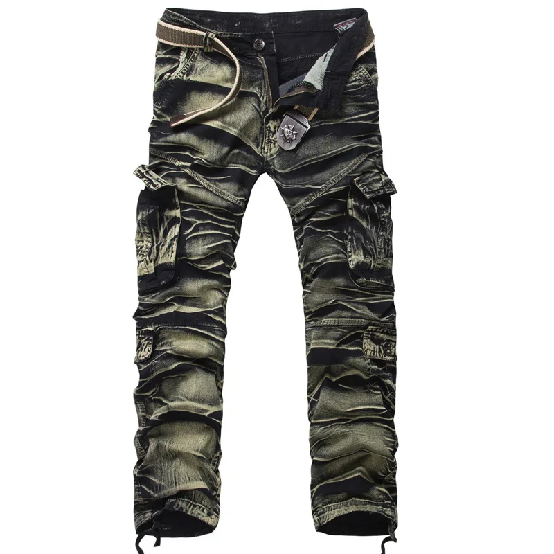 New Style Pure Cotton MEN'S Overalls High Quality Loose And Plus-sized Multi-pockets Trousers Camouflage Pants 7 Color G910
New Style Pure Cotton MEN'S Overalls High Quality Loose And Plus-sized Multi-pockets Trousers Camouflage Pants 7 Color G910