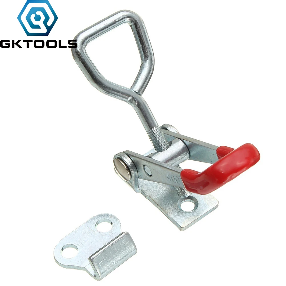 

GTY 4001 Adjustable Toolbox Case Metal Toggle Latch Catch Clasp Quick Release Clamp Anti-Slip Push Pull Toggle Clamp Tools