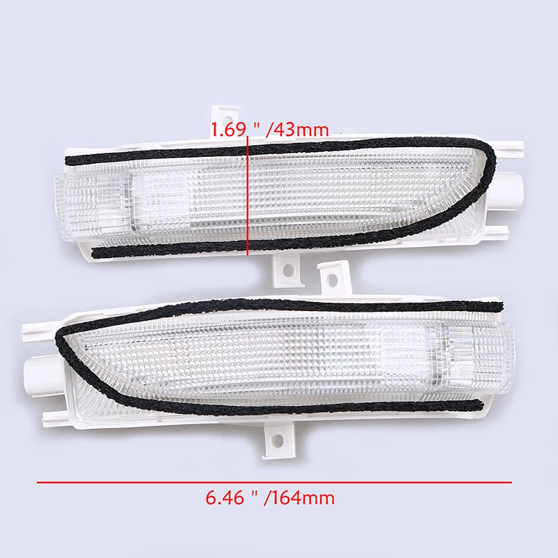 Автомобильные зеркала заднего вида POSSBAY светодиодные боковые указатели поворота