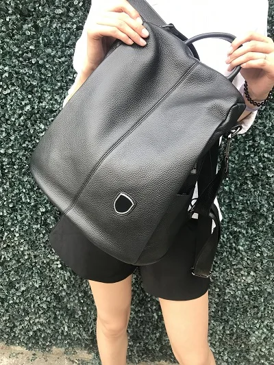 ZOOLER 100% Full COW leather backpack Women Genuine Leather Bags  School Girl Skin Backpacks сумка женская 2022 Travel Bolsa