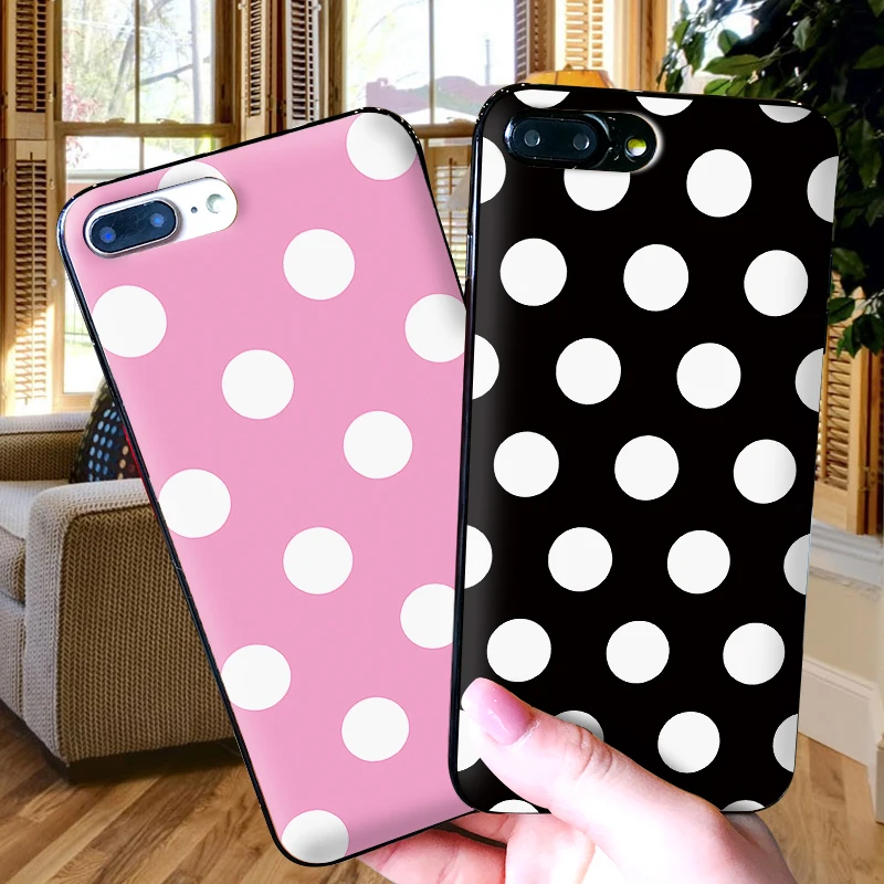 

Polka Dots Phone Cover Case For Xiaomi Redmi 7 Note 4X 5A 16G 32G 7 GO 7A K20 Pro 6 Note 5 6 8 K20 Pro