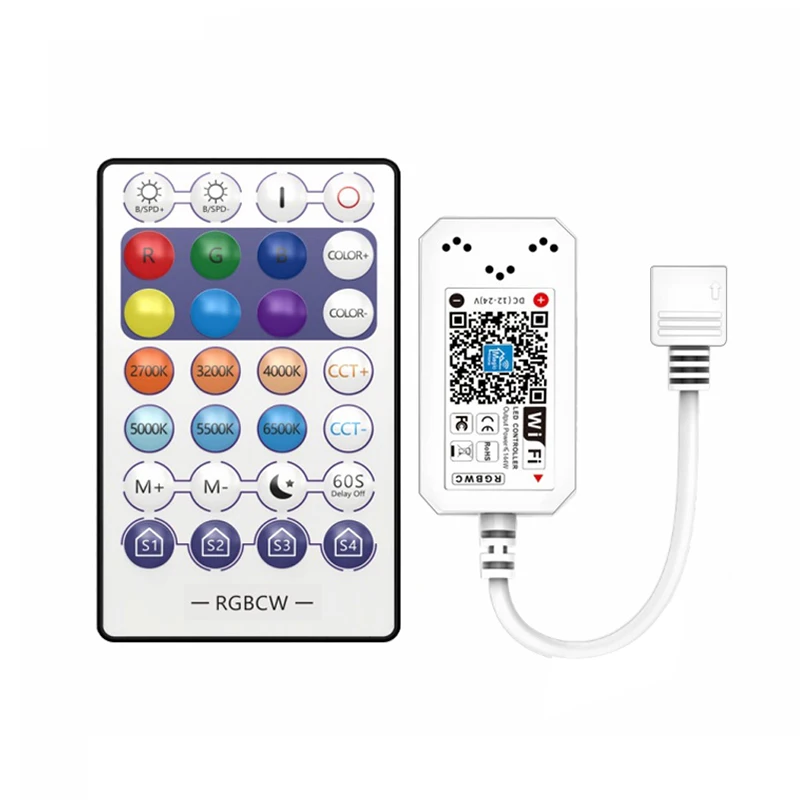 Светодиодный контроллер Magic Home RGB + CCT 28-клавишный Радиочастотный пульт