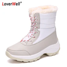 Женские ботинки; зимняя прогулочная обувь для женщин; зимние ботинки; популярные женские ботинки на платформе; зимние женские теплые ботинки; botas mujer; белые ботинки