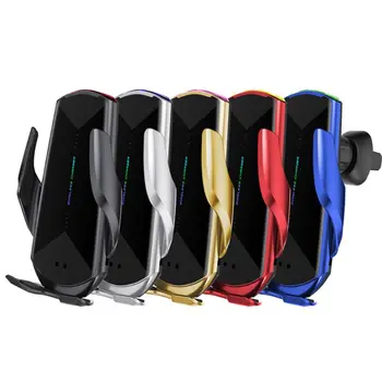 

Q1 Car 15W Wireless Charging Phone Bracket Automatic Induction Cell Phone Mount 28GC