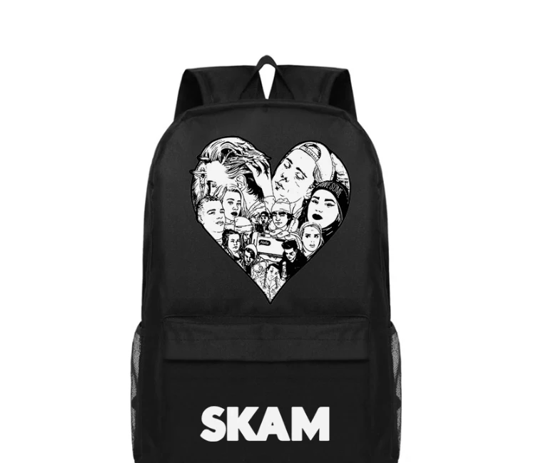 SKAM Backpack American Sope Opera Isak Even Daypack (5)