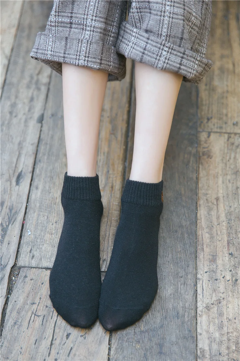 Socks Women's Spring And Summer New Style No-show Socks WOMEN'S Socks Comfortable Breathable Colorful String Bear No-show Socks