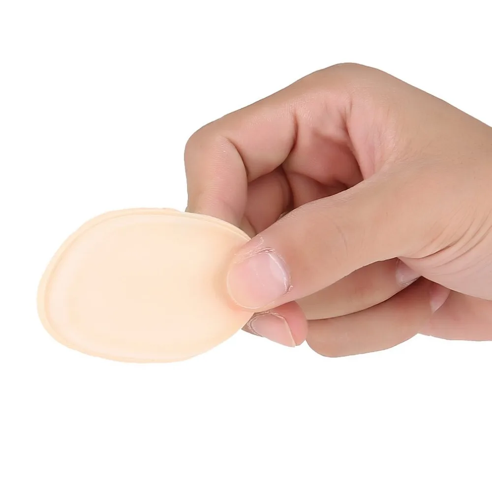 Silicone Gel Dual Side Powder Puff Leaf Shaped Liquid Powder Foundation Makeup Puff Cheap