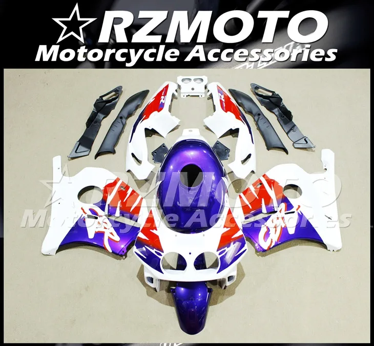ABS мотоцикл обтекатель комплект для HONDA CBR250RR MC22 1990-1999 год кузов литья под давлением Магазин № 1243