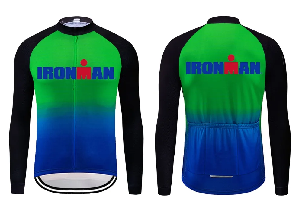 IRONMAN, мужские майки для велоспорта с длинным рукавом, Pro, для велоспорта, MTB, мужские майки для велоспорта, весна-лето, для соревнований, одежда для велоспорта