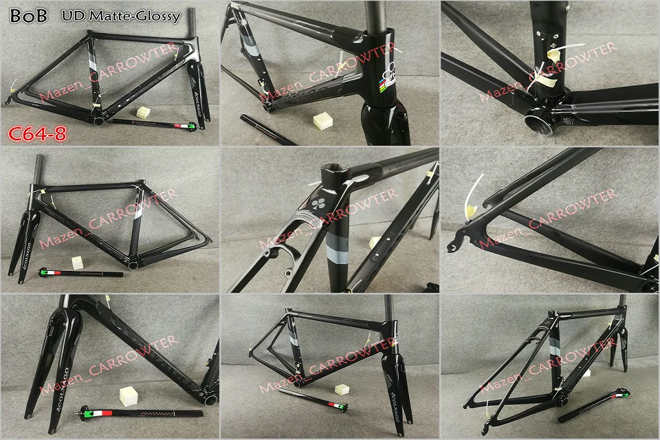 T1100 Боб черный на черном Colnago C64 карбоновые шоссейные рамы и 50 мм карбоновые колеса 23 мм ширина Novatec A271 ступицы EMS UPS XDB
