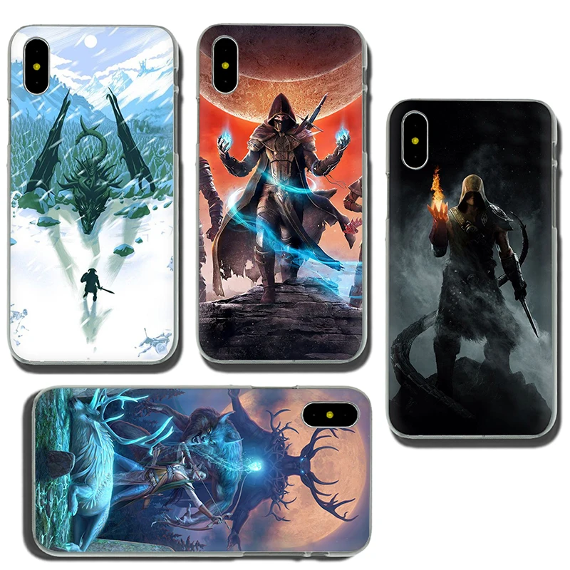 The Elder Scrolls Online жесткий чехол для телефона для iPhone 5 5S 5C SE 6 6s 7 8 Plus X XR XS 11 pro Max