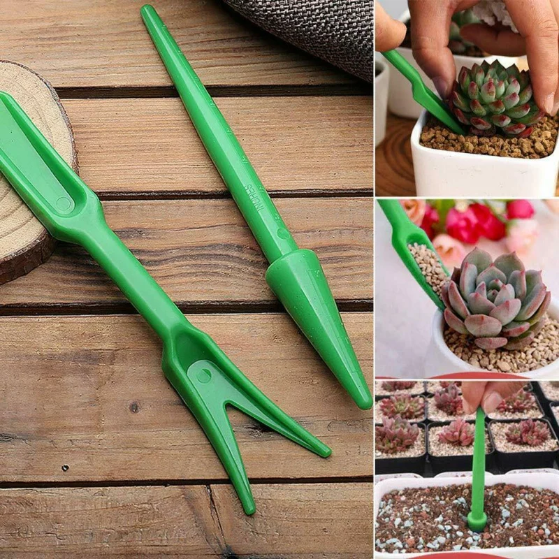 

4Pcs/Set Seedling Garden tool Adjustable Size Seed Sowing Seedling Hole Puncher Garden Plant Seeder Planting Tools kit Seeder