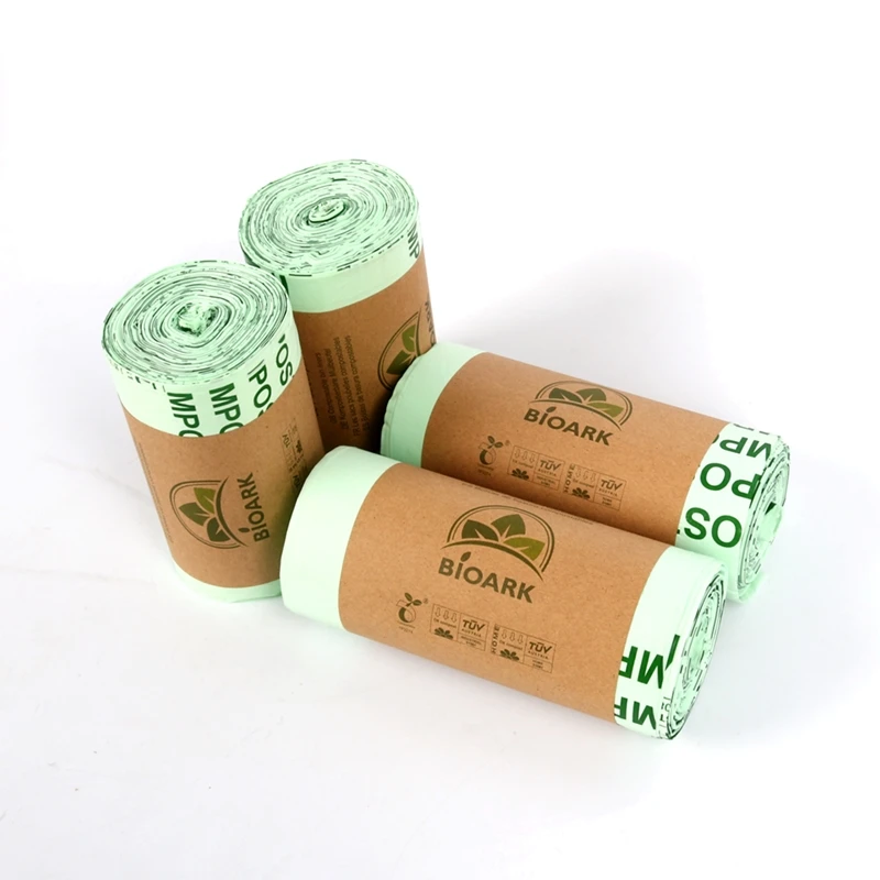 25/50 kitchen compostable degradable garbage bags environmental protection biodegradable, trash bags,disposable trash bags,garbage bags
