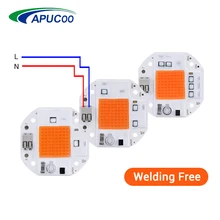 COB рост светодиодный чип полный спектр светодиодный светильник для выращивания света 50 Вт 70 Вт 100 Вт сварочный Бесплатный Фито лампа для растений комнатный гроутент Fitolampy