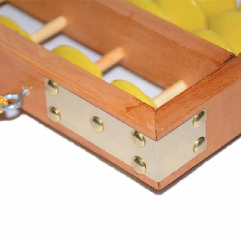 Cena 7 kolumna antypoślizgowe wiszące drewniane Abacus chiński Soroban narzędzie edukacyjne kalkulator Mathmetic dla nauczyciela ucznia