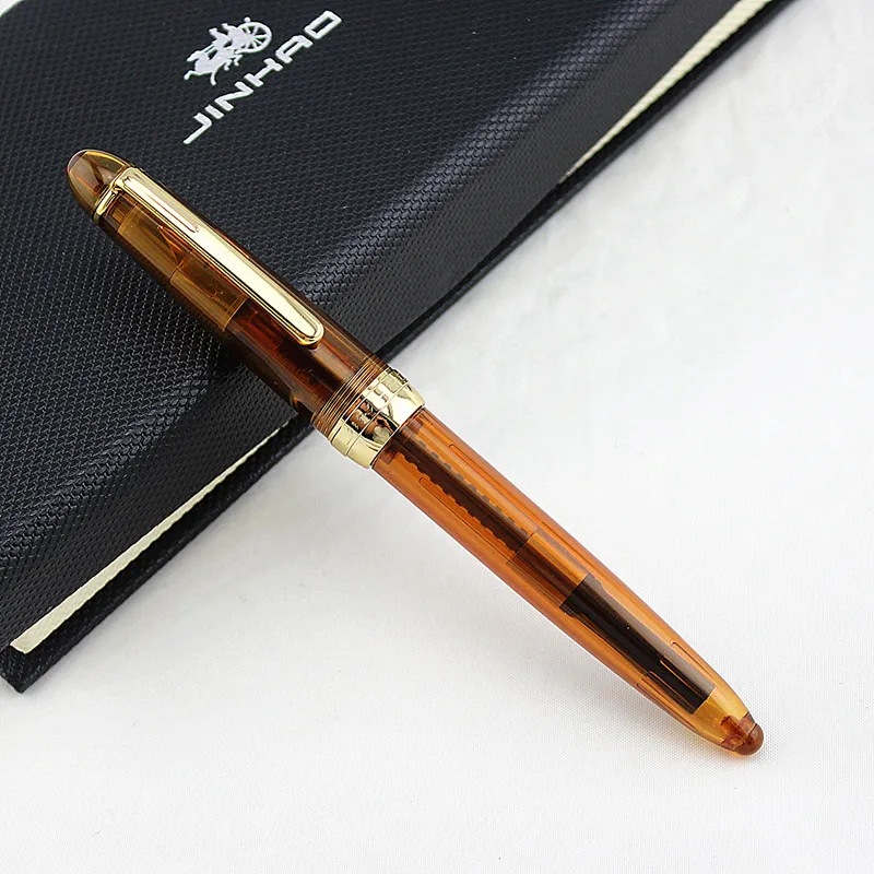 JINHAO 992, все 19 цветов, спираль, круглый корпус, студенческая школа, офисные принадлежности, авторучка, новинка, роскошные подарочные ручки с чернилами - Цвет: V