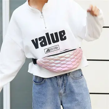 

Women Waist Bag Fanny Pack Pouch Sport Belt Hip Chest Crossbody Shoulder Purse Small Purse Chest Pouch NEW