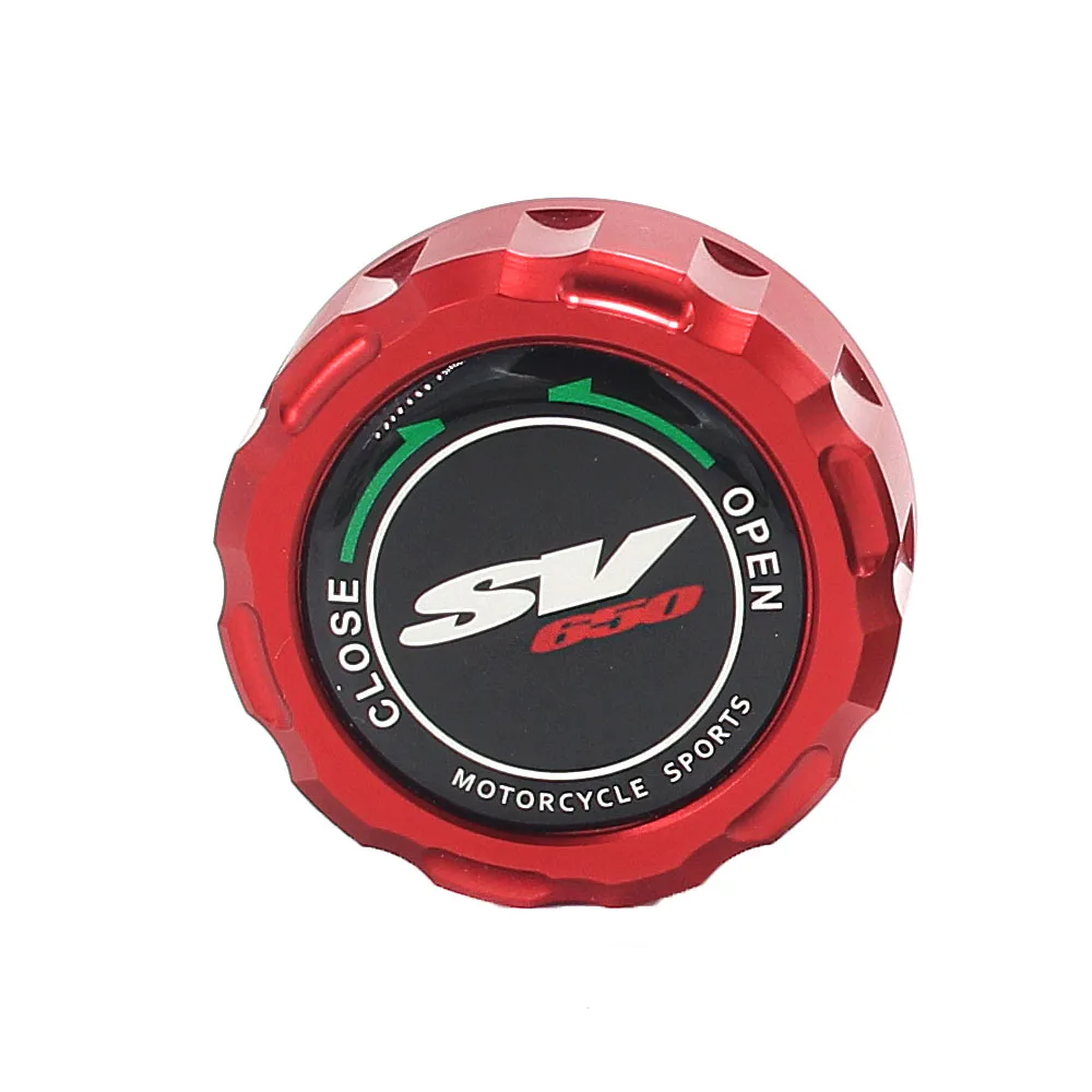 ЧПУ мотоцикл задний тормоз бачок Кепки Крышка для Suzuki SV 650 SV 650 S SV650X SV650S Катана 1999-2009 2005 2006