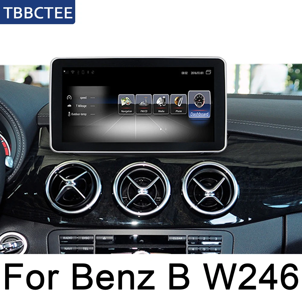 Discount For Mercedes Benz B Class W246 2015~2019 NTG 9.33" Android Touch Screen Multimedia Player Stereo Autoradio navigation GPS 1