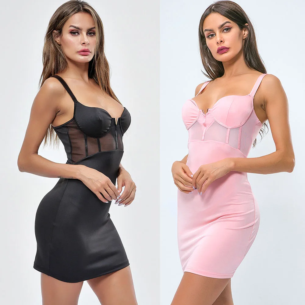 Новое поступление летнее женское платье с v образным вырезом и высокой талией