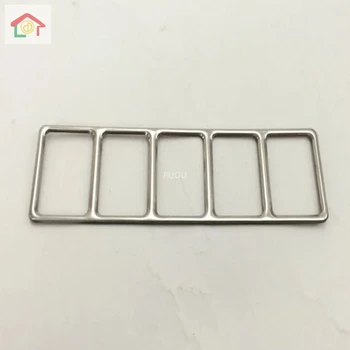 

Stainless steel Air Condition AC Vent Outlet Switch Cover Trim For Nissan Murano 2016-2019 Modified Car Accessories