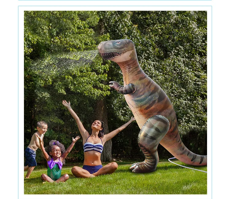 Экстра большой 180 см Юрского периода воды всплеск T-Rex модель воды всплеск динозавр игрушка детская модель пластиковая кукла