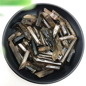 

100g Natural Smoky Lemurian Quartz Crystal Stone Rough Rocks Specimen Mineral Natural Stones and Minerals