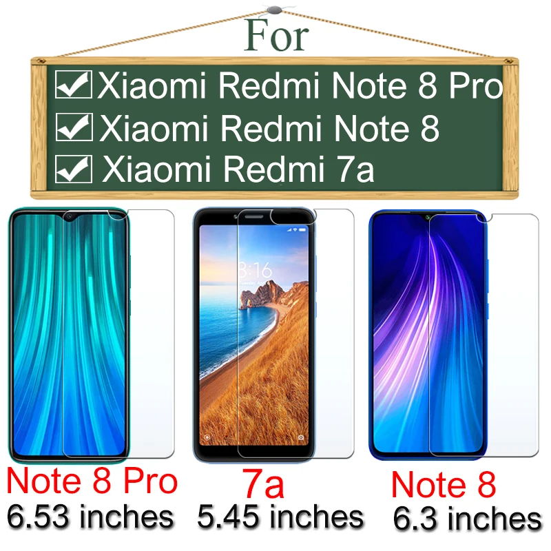 Защитное стекло для Xiao mi Red mi Note 8 Pro 7a Защитная пленка для экрана PREE mi um Xiao mi Redm закаленное защитное стекло 9H 2.5D