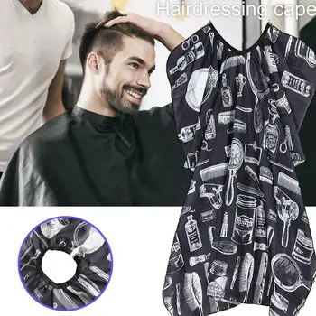 

Waterproof Haircut Cape Cloth Cutting Hair Pattern Wrap Apron Salon Gown Tools Cape Apron Hairdresser Barber Hairdressing B B5J9