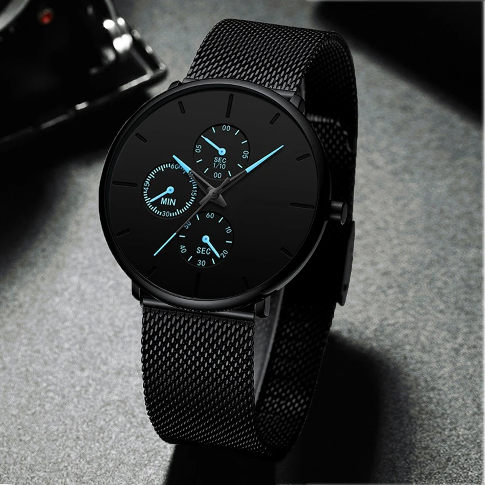 2025 Mens Luxury Watches for Men Business Casual Ultra Thin