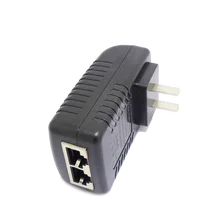 США штекер 48 В 0.5A PoE источник питания PoE инжектор Стандартный для 48 В PoE камеры безопасности POE коммутатор Ethernet адаптер