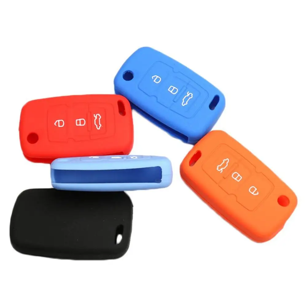 Силиконовый резиновый автомобильный чехол для ключей, чехол, силиконовый чехол для ключей от машины, чехол для салона автомобиля, набор ключей