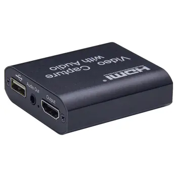 

HDmi Capture Game Live 4K Ultra HD Microphone Input Game Live Device Video Conferences For High Definition Acquisition