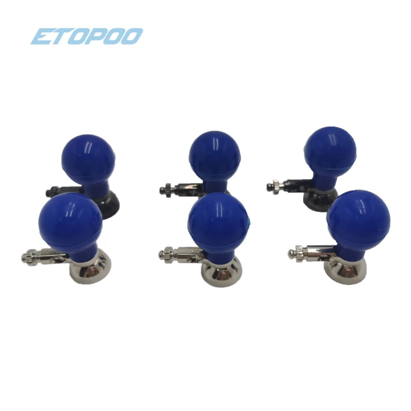 ECG machine lead wire accessories soft ball gray dual-use suction ball 3.0/4.0 universal chest electrode 6pcs/lot ecg lead wire