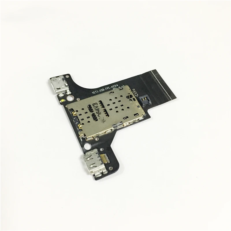 Placa de Recarga Usb Mais Cartão Sim Peça para Tablet Carregador Usb Porta de Carregamento Painéis e LCDs p/ tablet - Imagem 3