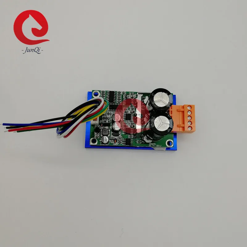 36~72VDC JYQD_V6.5E Motor Drive Board High Power Control Board with No Hall sensors Motor with heatsink and connector wires