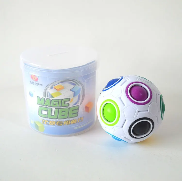 Creative Magic Rainbow Ball Cube Speed Puzzle Ball Kids Educational Learning Funny Toys for Children Adult Stress Reliever 5 Creative Magic Rainbow Ball Cube Speed Puzzle Ball Kids Educational Learning Funny Toys for Children Adult Stress Reliever 5