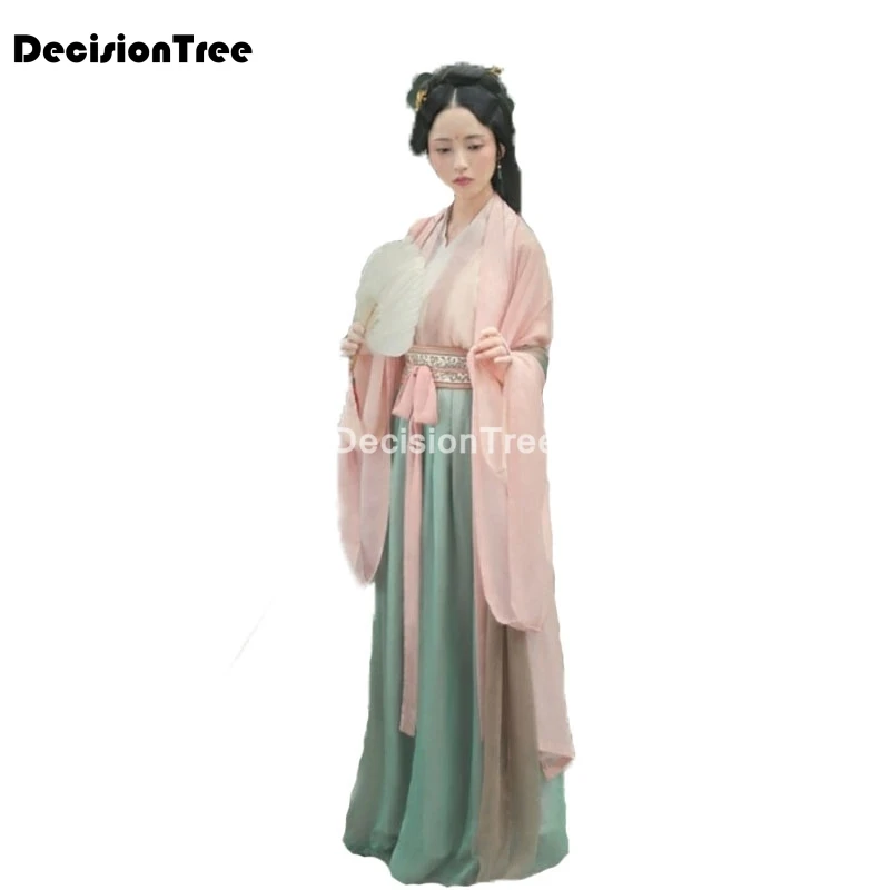 2021 национальный костюм ханьфу Древний китайский Карнавальный Костюм женская